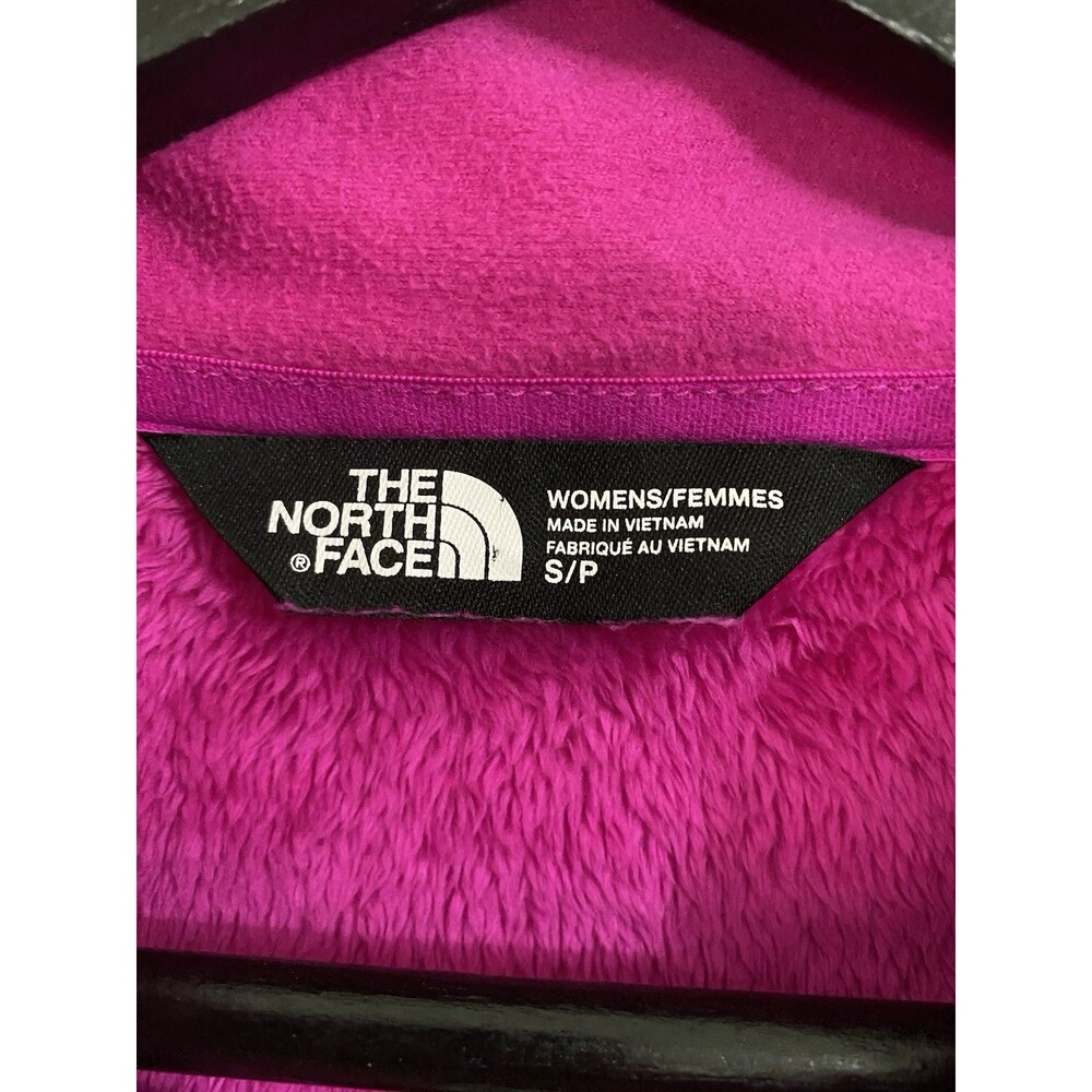 North Face Women’s Shag Full Zip Pink Sweatshirt Jacket Sz S Gorp Hiking J39 - Picture 3 of 7